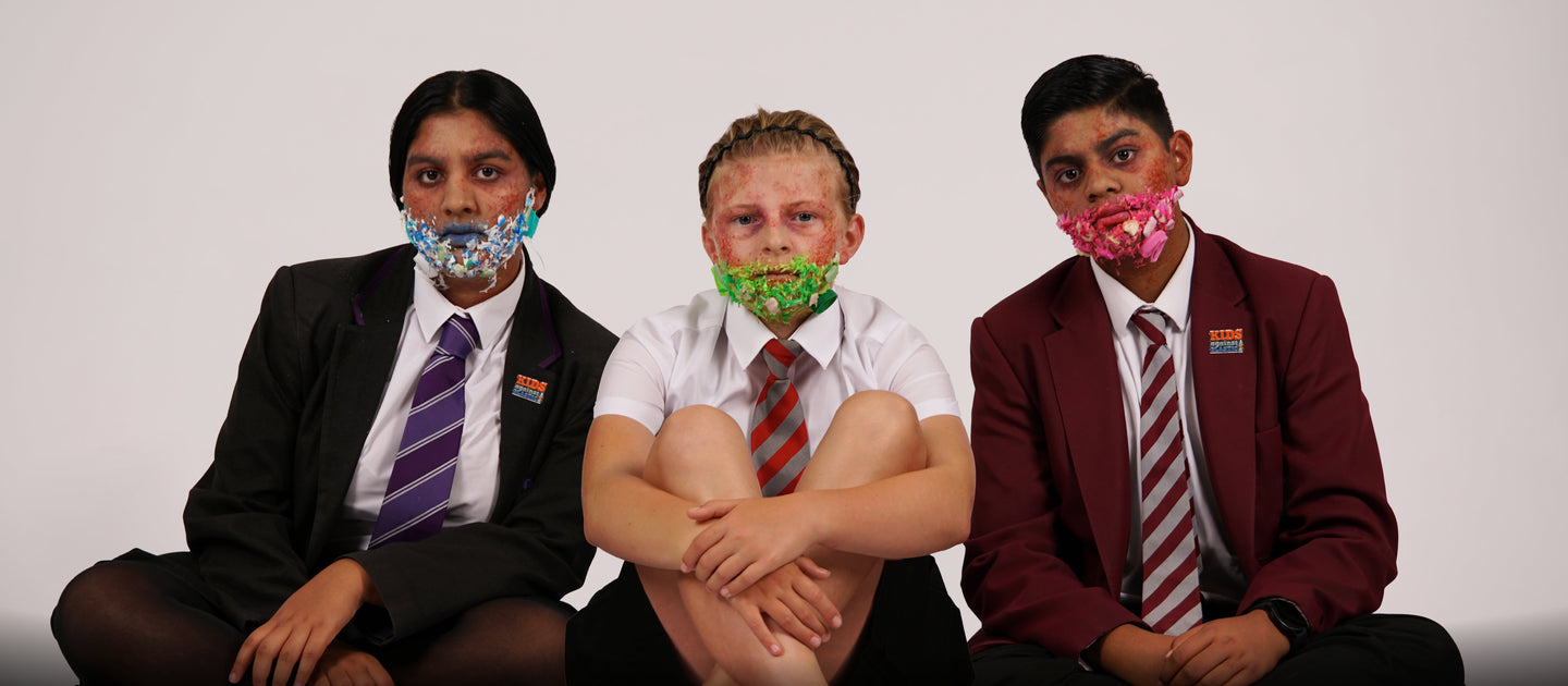 Kids Against Plastic x Nuud: Poisoned by Plastic