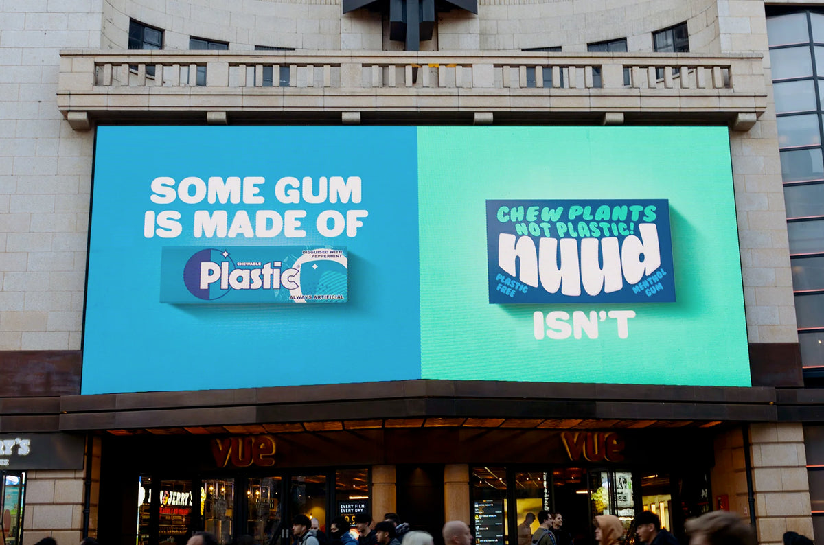 Some gum is made of plastic. Nuud isn't!