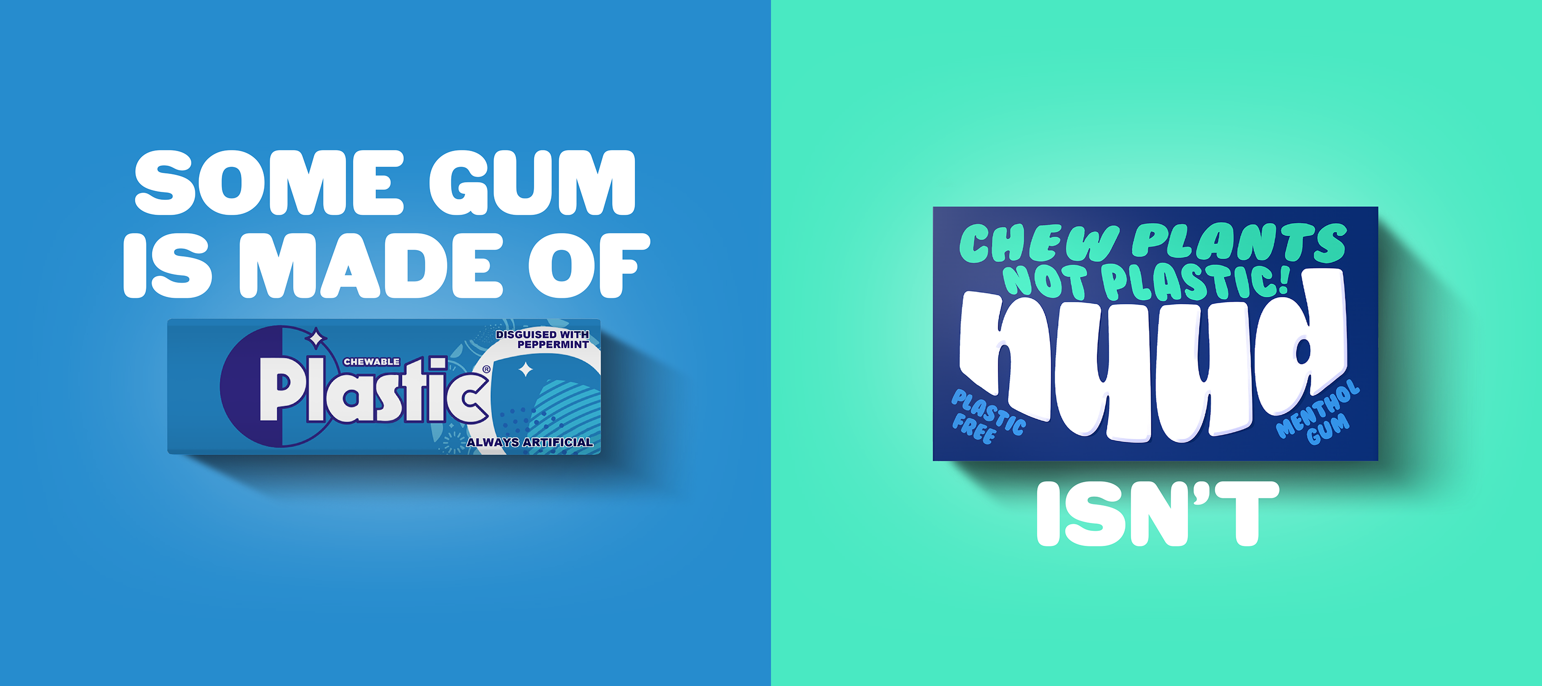 What is discount bubblegum made of